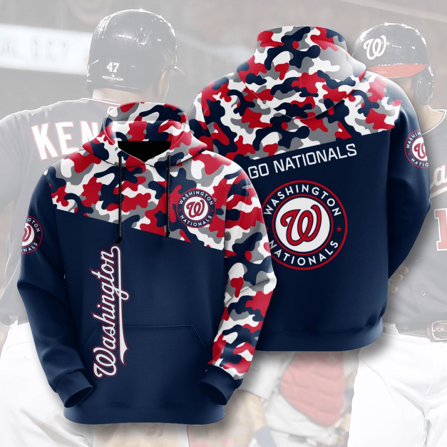 Washington Nationals Custom Hoodie 3D