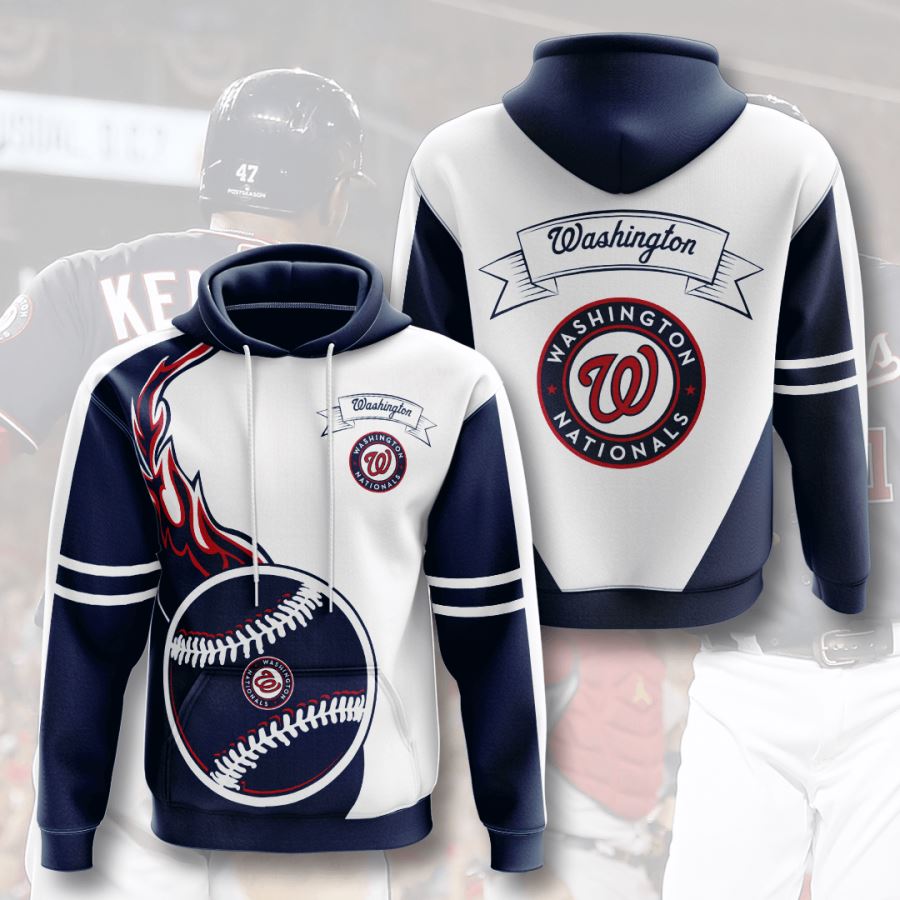 Washington Nationals Custom Hoodie 3D