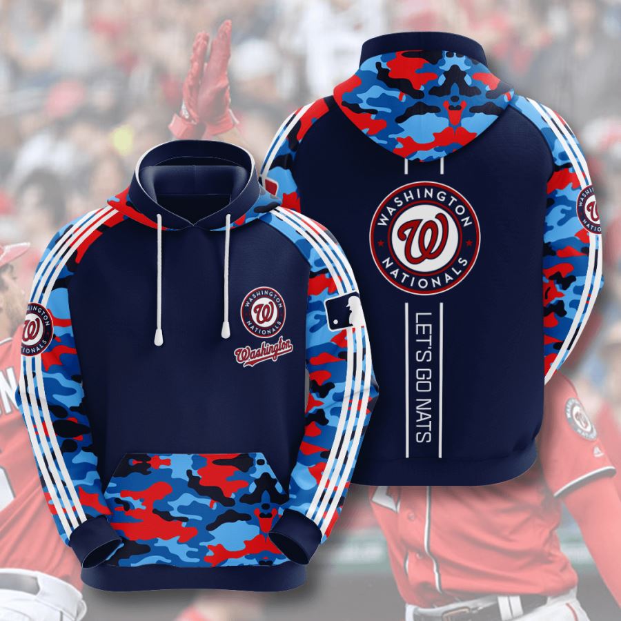 Washington Nationals Custom Hoodie 3D
