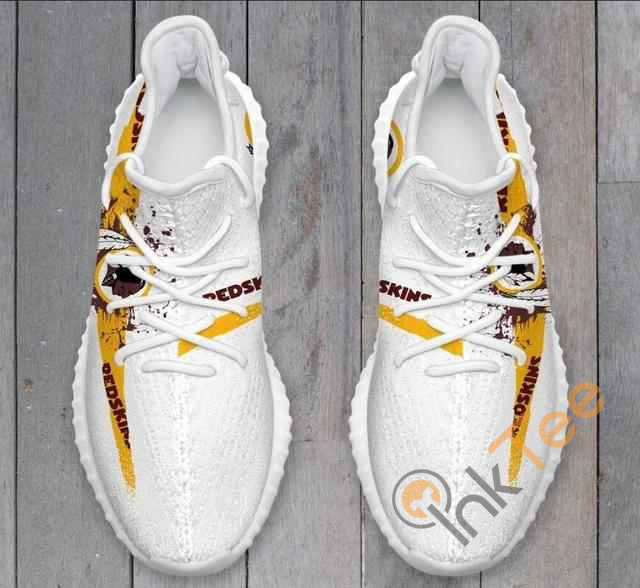 Washington Redskins Men Running Yeezy Boost