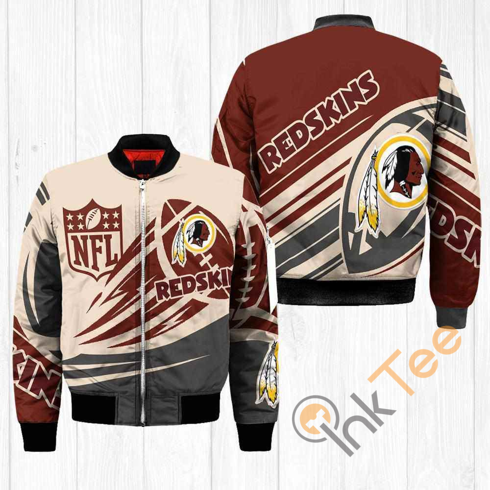 Washington Redskins NFL Balls Apparel Best Christmas Gift For Fans Bomber Jacket
