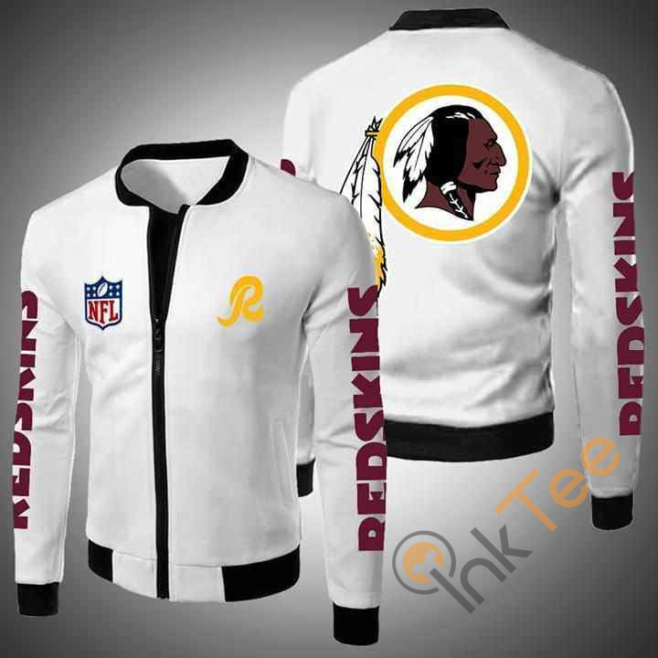 Washington Redskins Nfl Bomber Bomber Jacket 3d Jacket