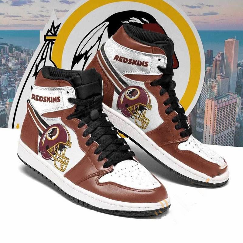 Washington Redskins Nfl Custom Air Jordan Shoes