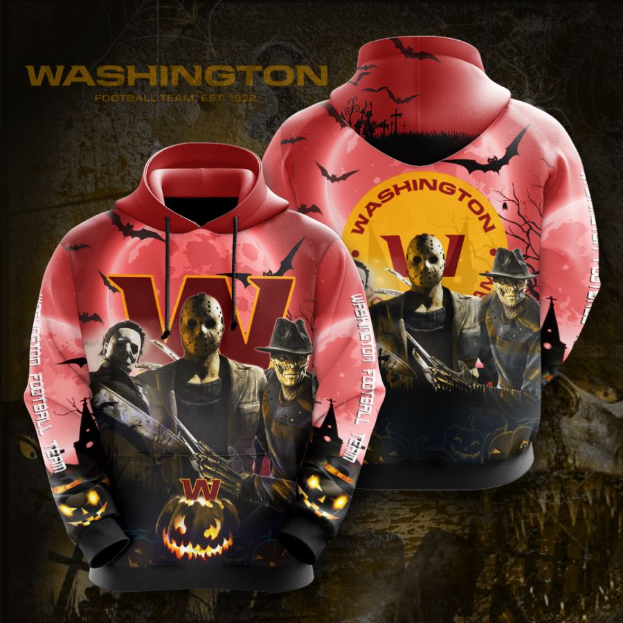 Washington Redskins Custom Hoodie 3D