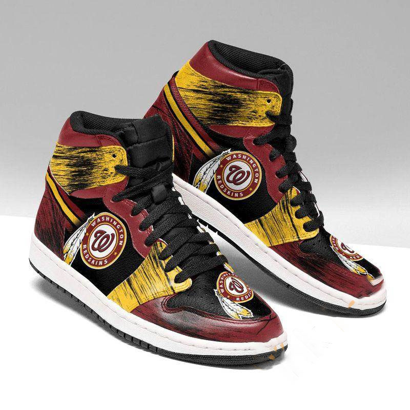 Washington Redskins Washington Nationals Custom Sneaker Air Jordan Shoes
