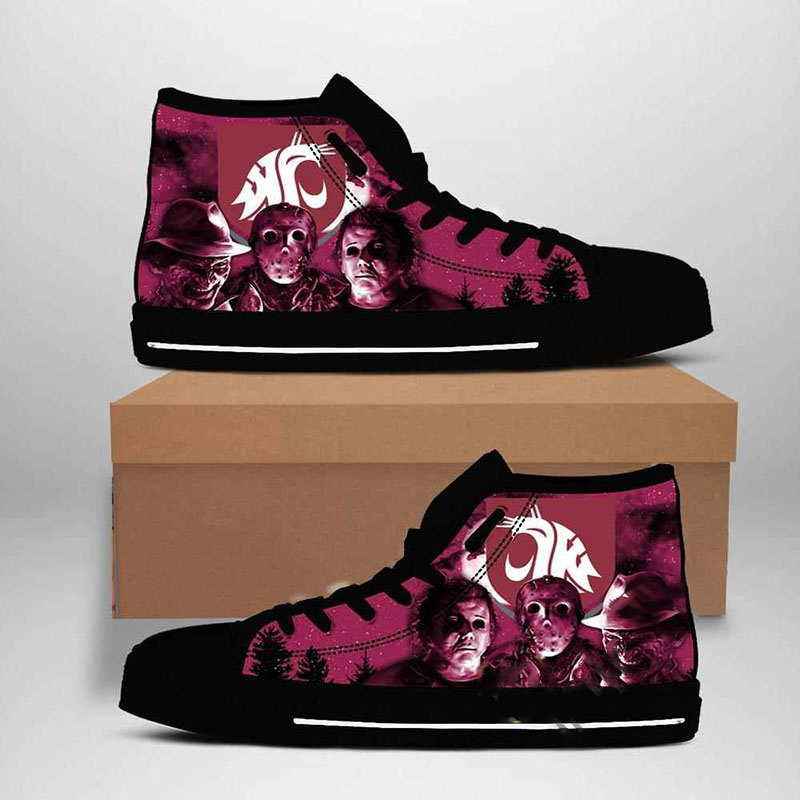 Washington State Cougars Ncaa High Top Shoes