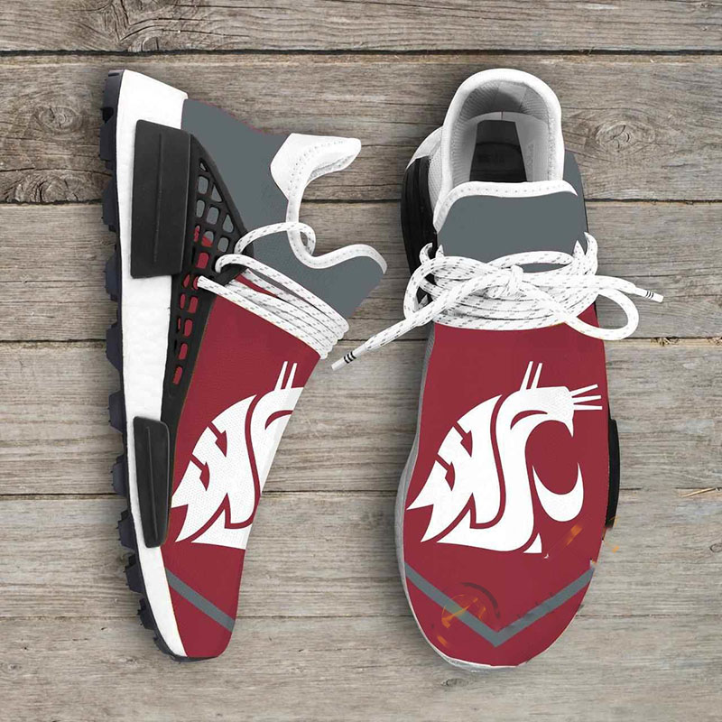 Washington State Cougars Ncaa NMD Human Shoes