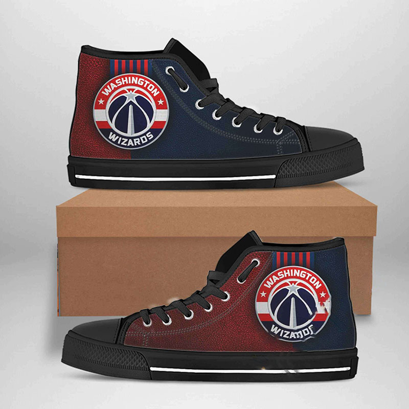 Washington Wizards Nba Basketball High Top Shoes