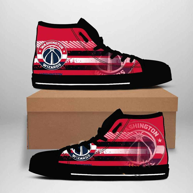 Washington Wizards Nba Basketball High Top Shoes