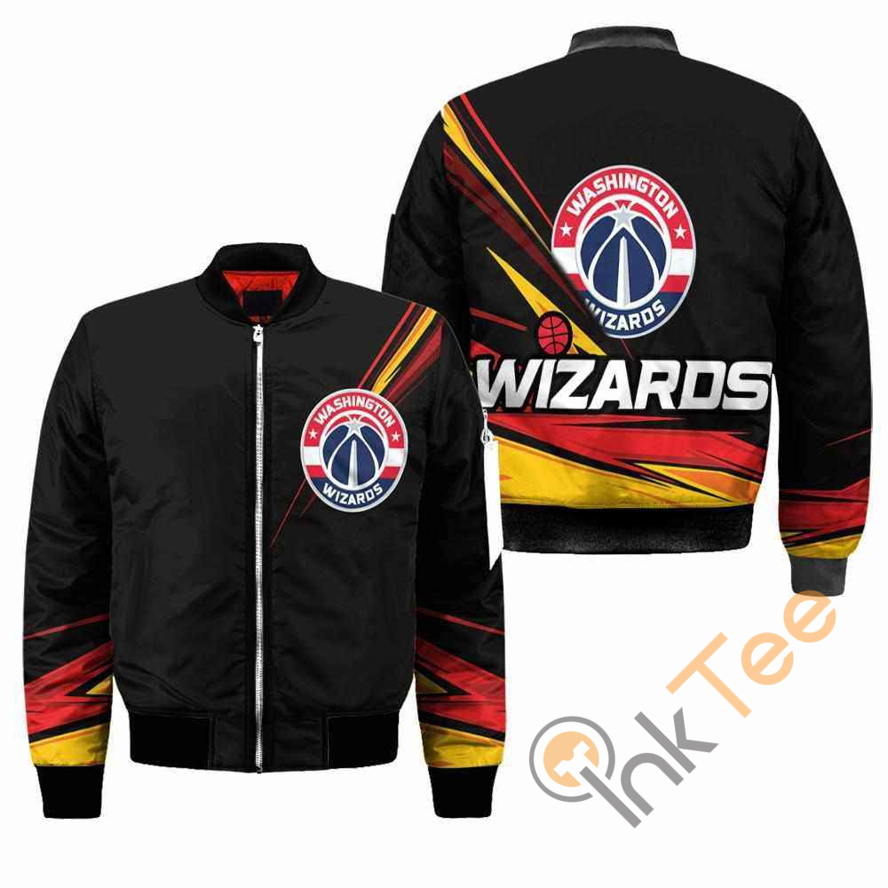 Washington Wizards NBA Black Apparel Best Christmas Gift For Fans Bomber Jacket