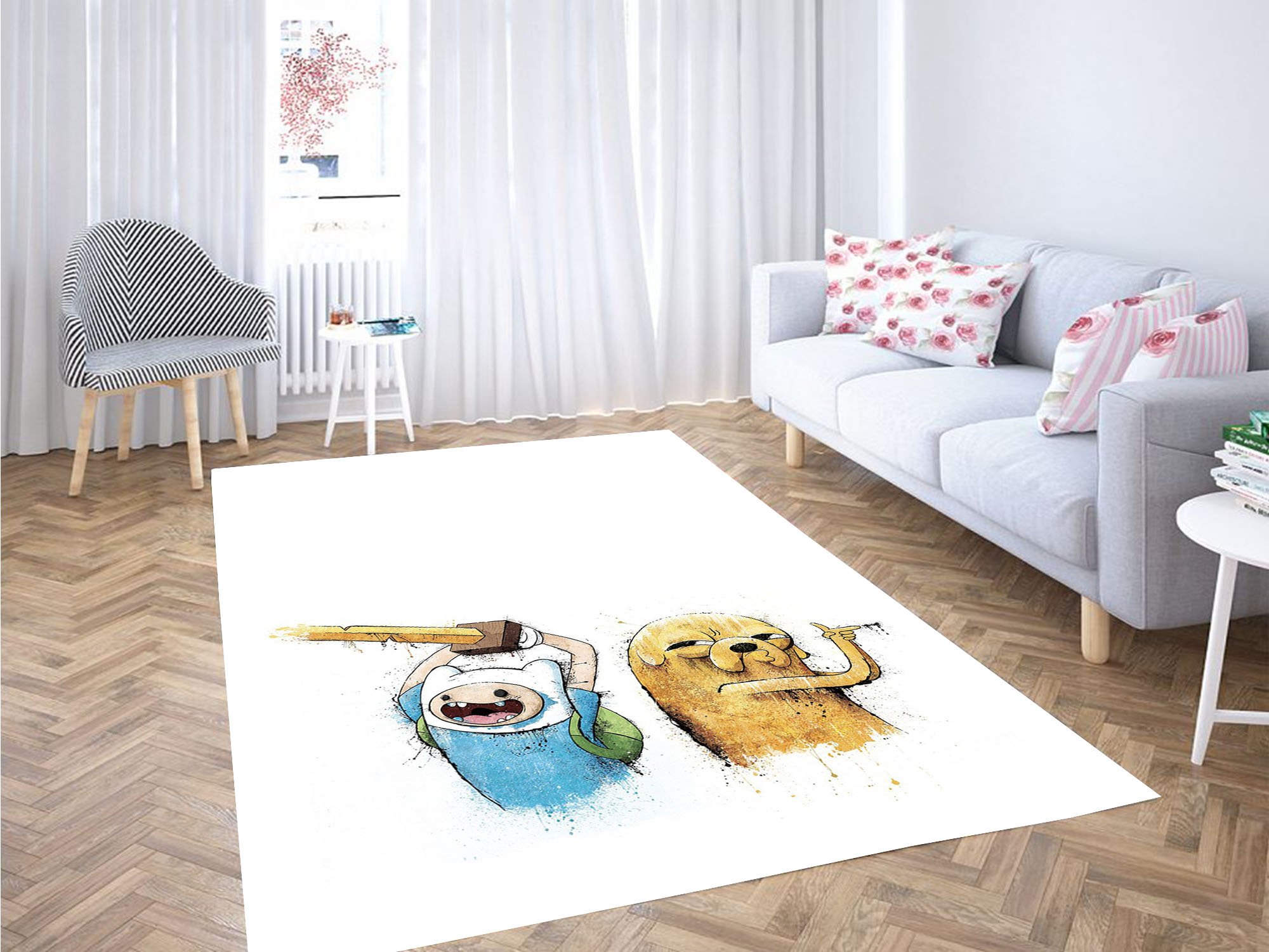 Water Color Adventure Tim Carpet Rug