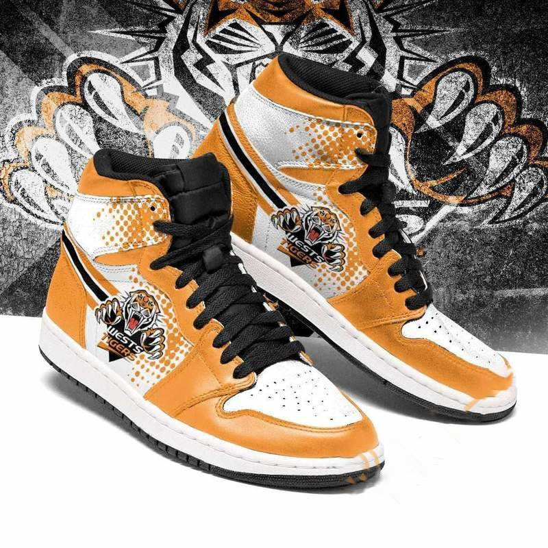 Wests Tigers Nrl Custom Air Jordan Shoes
