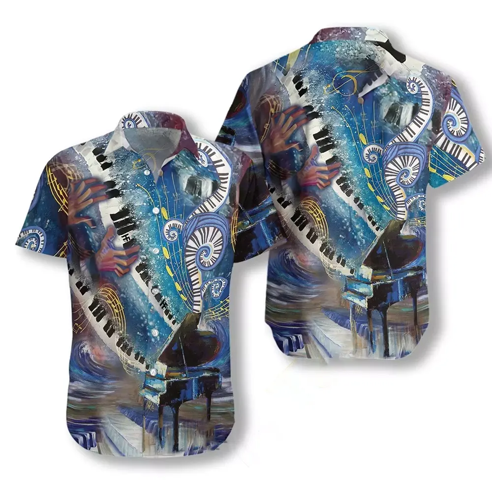 Where Words Fail Piano Speaks Hawaiian shirts