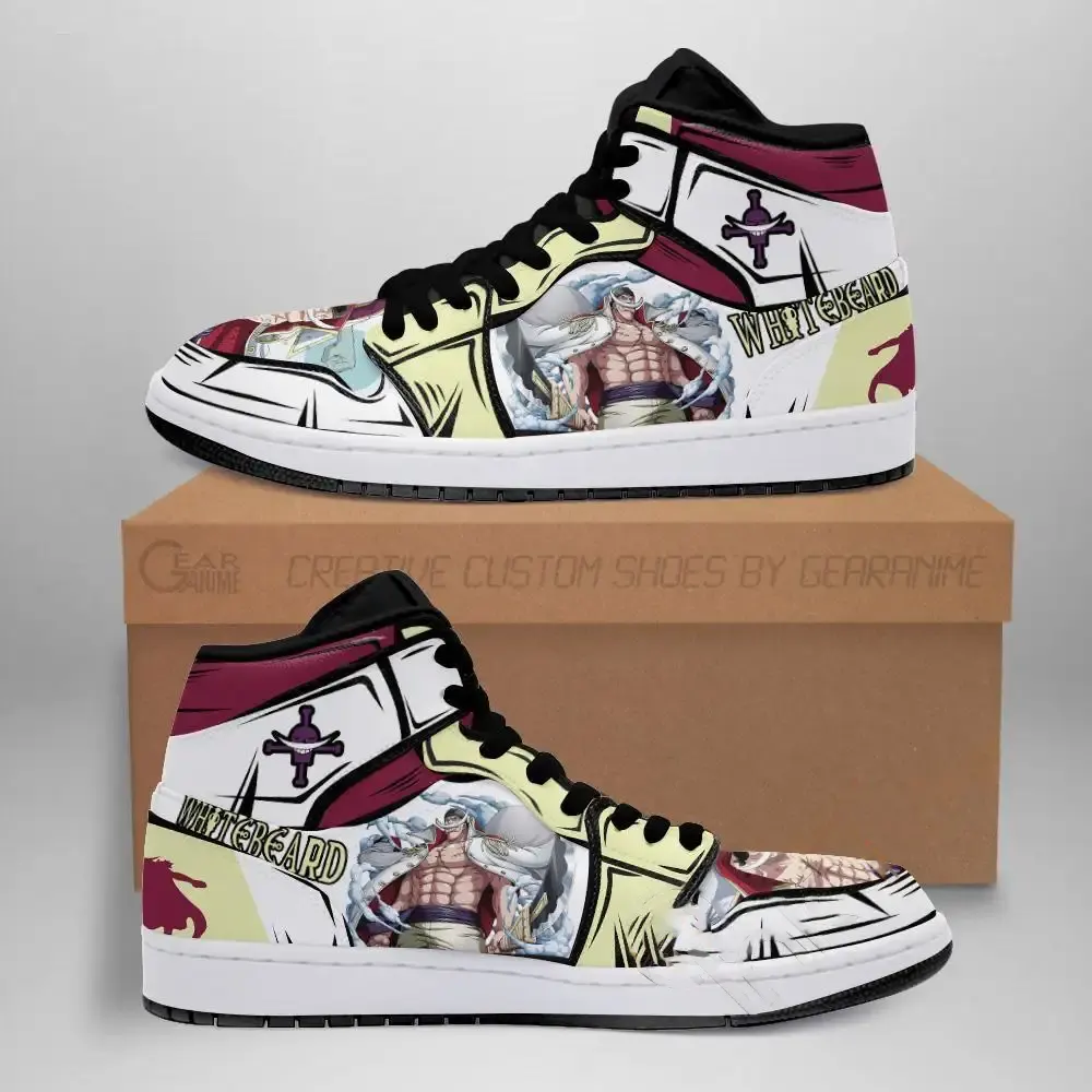 Whitebeard Yonko One Piece Anime Amazon Air Jordan Shoes