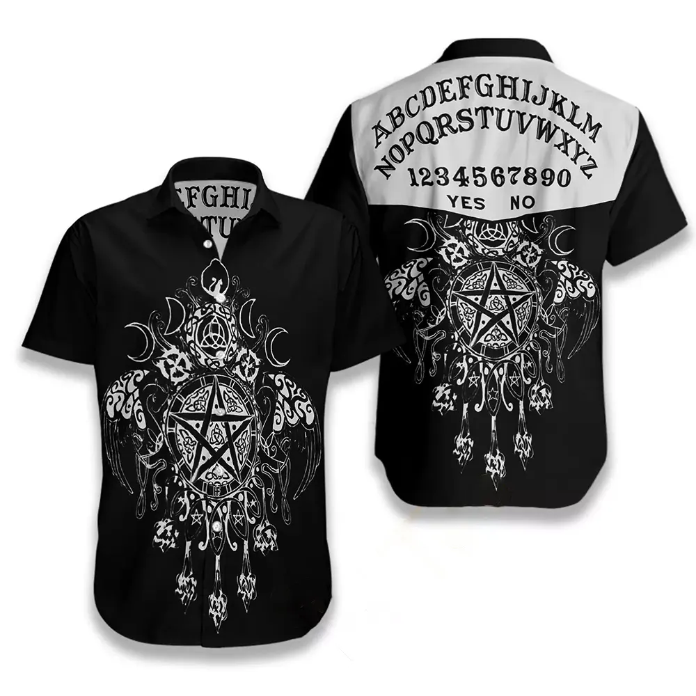 Wicca Pentagram Hawaiian shirts