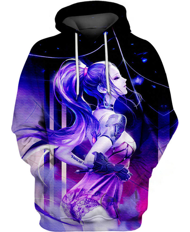 Widowmaker Overwatch Hoodie 3D