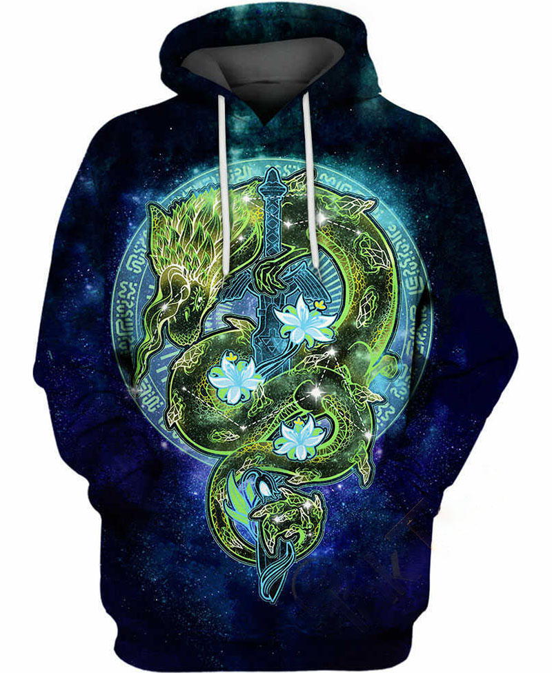 Wild Starry Sky Hoodie 3D