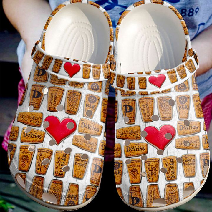 Wine Corks Crocs Clog Shoes
