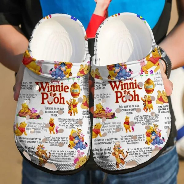 Winnie The Pooh Crocs Clog Shoes