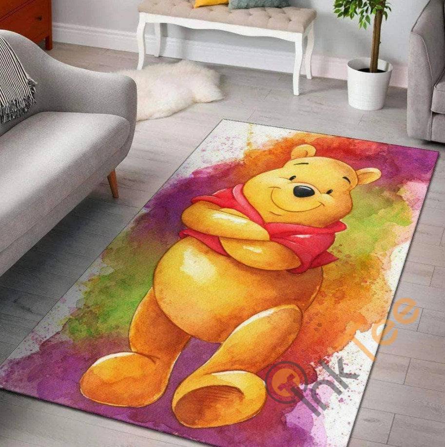 Winnie The Pooh Cute Pooh’s Majestic Disney Character Large Non-slip Lover Rug