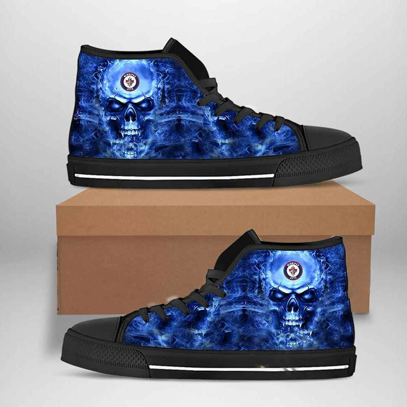 Winnipeg Jets Nhl Hockey High Top Shoes
