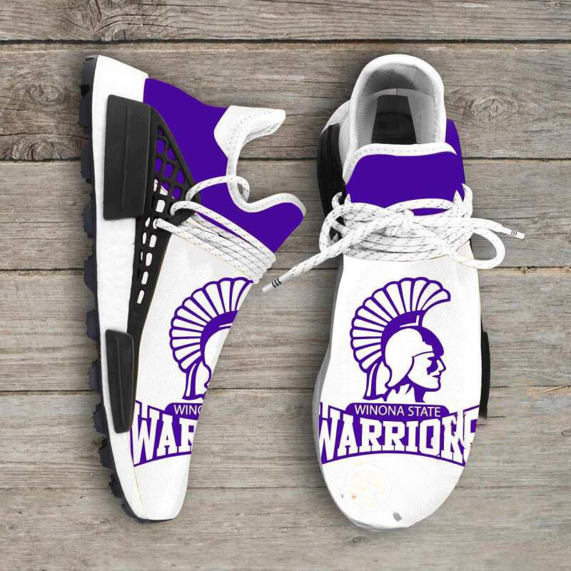 Winona State Warriors Ncaa NMD Human Shoes