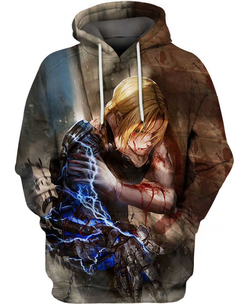 Winry Gonna Kill Edward Elric Hoodie 3D