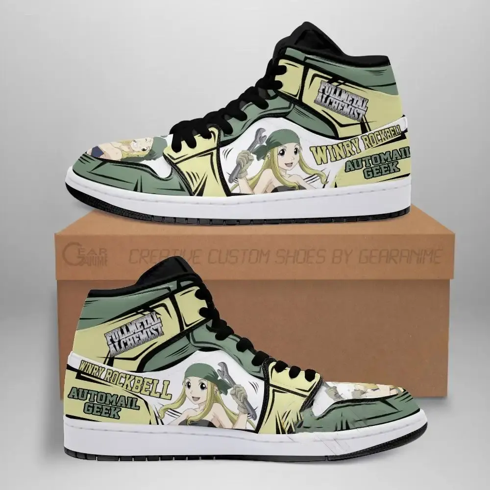 Winry Rockbell Fullmetal Alchemist Anime Amazon Air Jordan Shoes