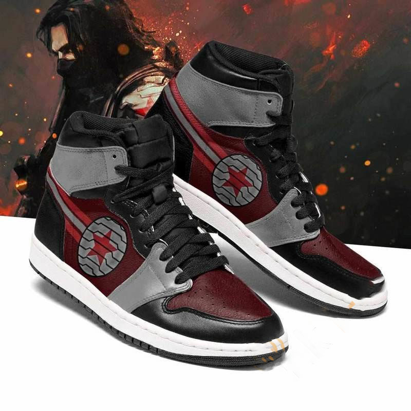 Winter Soldier Marvel Custom Air Jordan Shoes