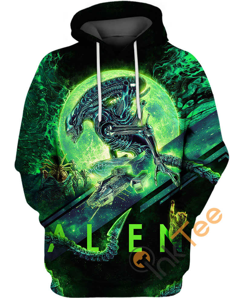 Xenomorph Warrior Hoodie 3D