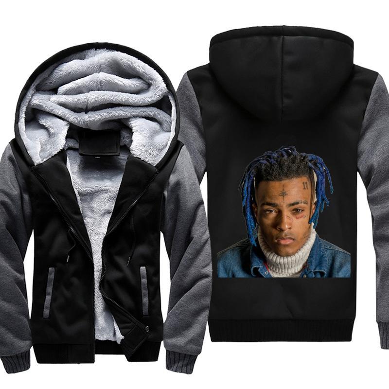 Xxxtentacion Fleece Jacket Xxxtentacion Jacket Hip Hop Hoodie 3D