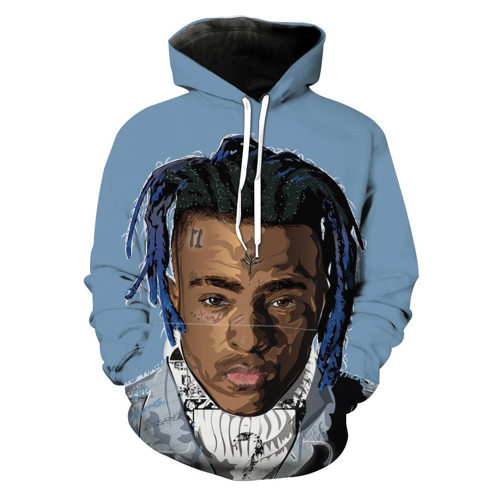 Xxxtentacion Hip Hop Xxxtentacion Hoodie 3D
