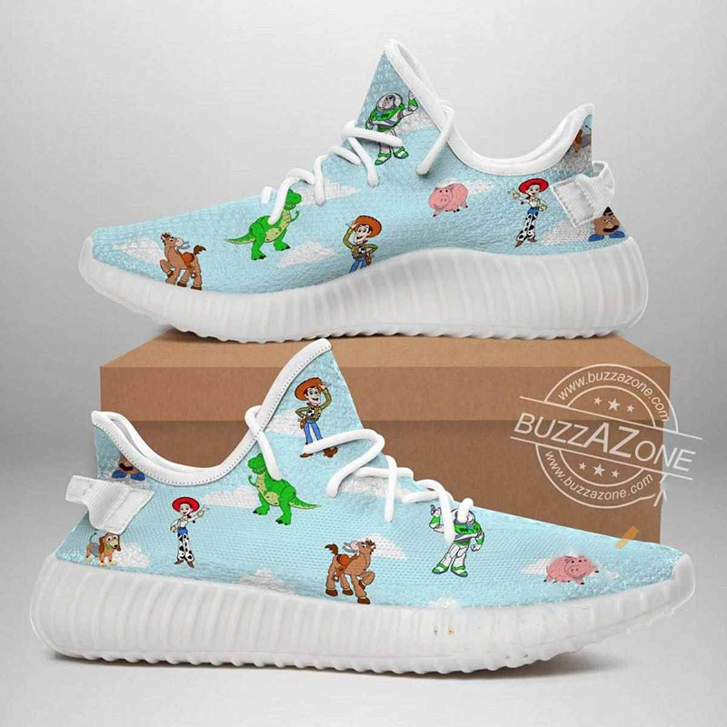 Yeezy White Toy Story Characters Yeezy Boost