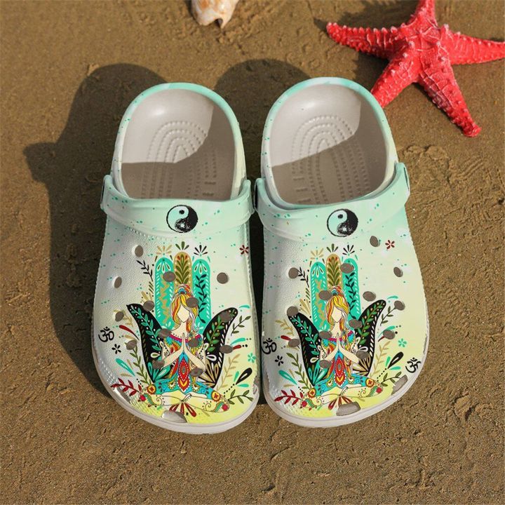 Yoga Namaste Crocs Clog Shoes