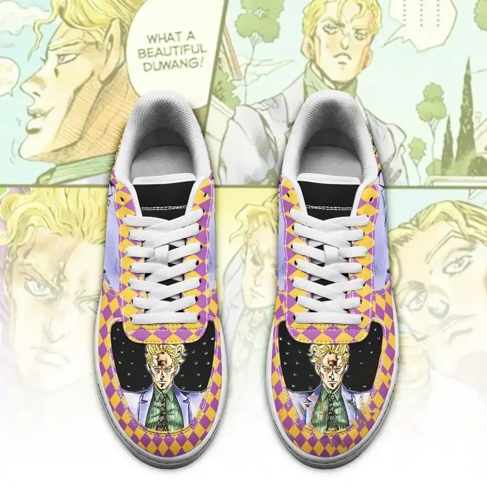 Yoshikage Kira Jojo Anime Fan Gift Idea Amazon Nike Air Force Shoes
