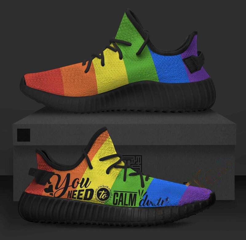 You Need To Calm Down Lgbt Yeezy Boost