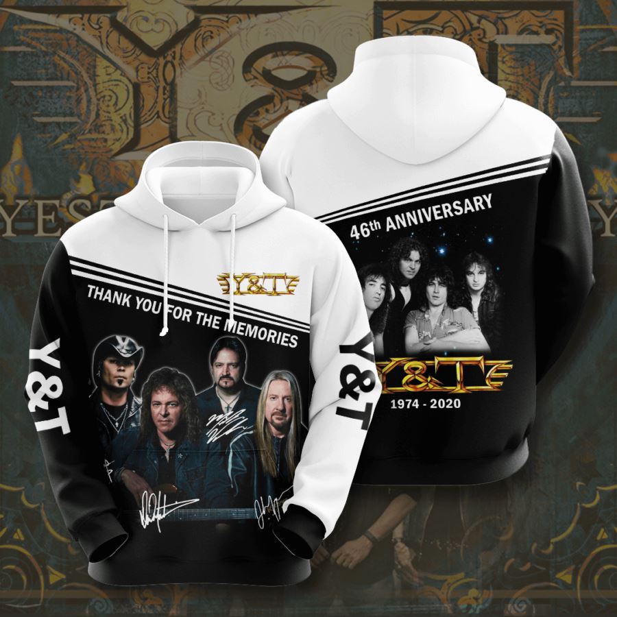 Y&t Custom Hoodie 3D