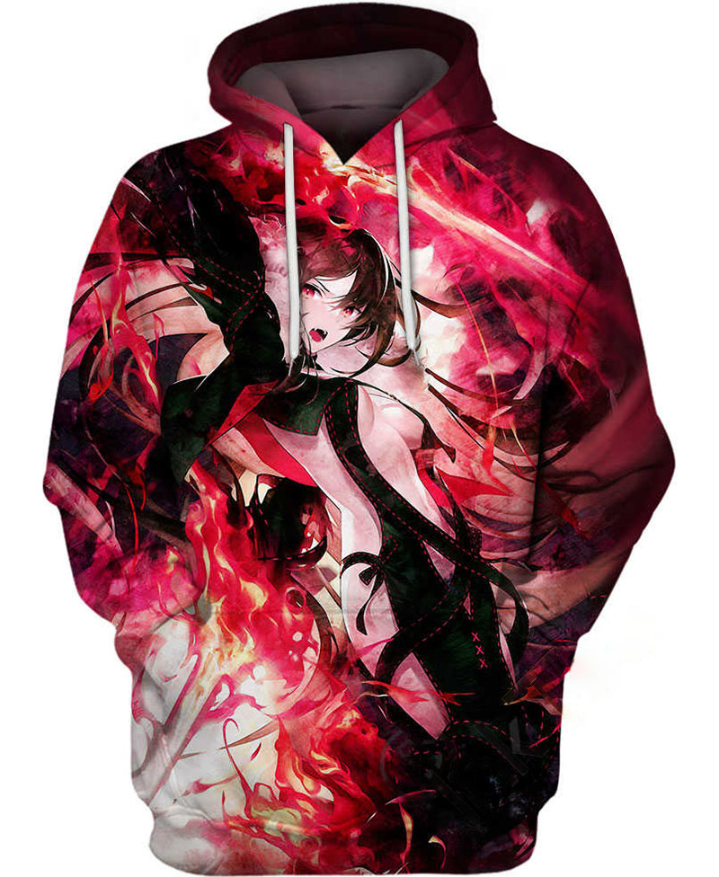 Yu Miaoyi Fate Stay Night Hoodie 3D