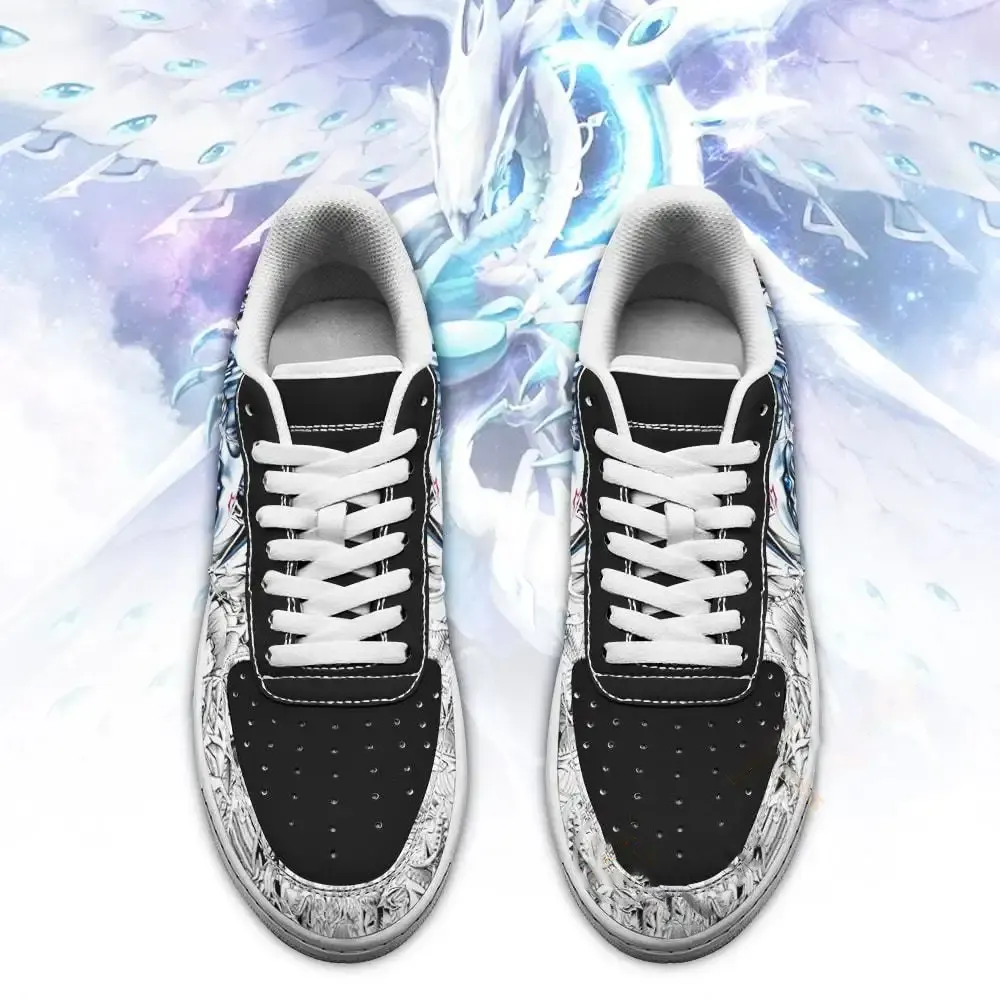Yugioh Blue Eyes White Dragon Yu Gi Oh Anime Amazon Nike Air Force Shoes