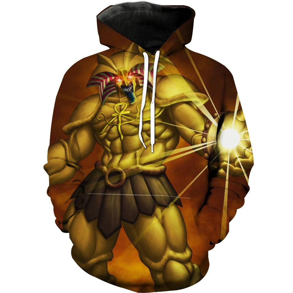 Yugioh Exodia Anime Yugioh Hoodie 3D