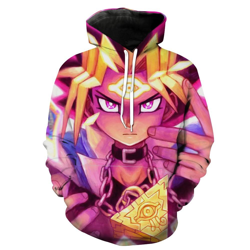 Yugioh Pharaoh Yugi Yu Gi Oh Hoodie 3D