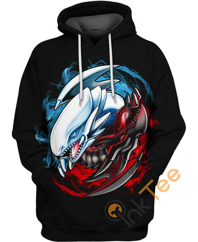 Yu-gi-oh Yin Yang Hoodie 3D