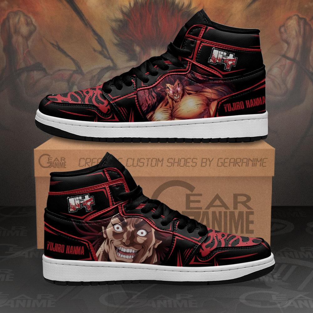 Yujiro Custom Anime Air Jordan Shoes