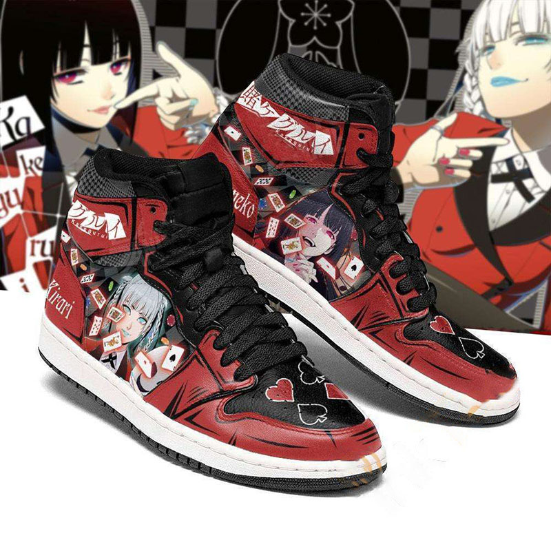 Yumeko Kirari Kakegurui Personalized Birthday Air Jordan Shoes