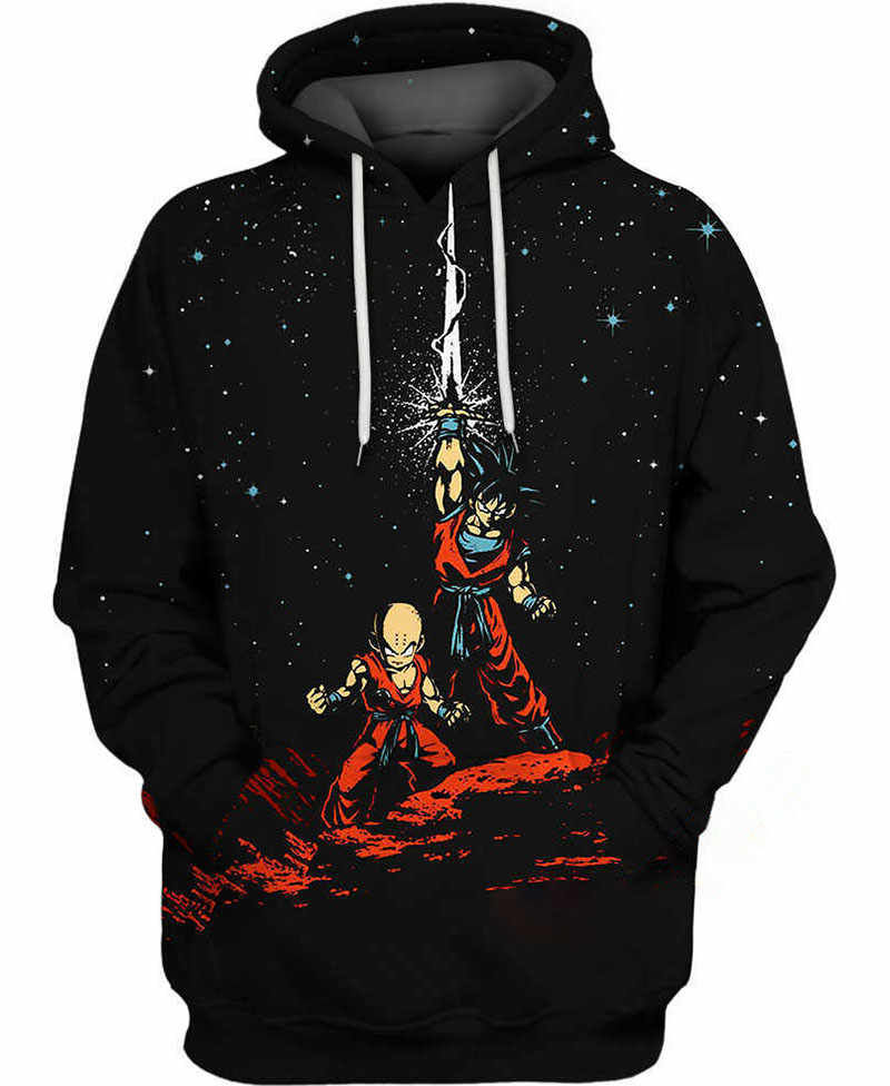 Z Warriors Hoodie 3D