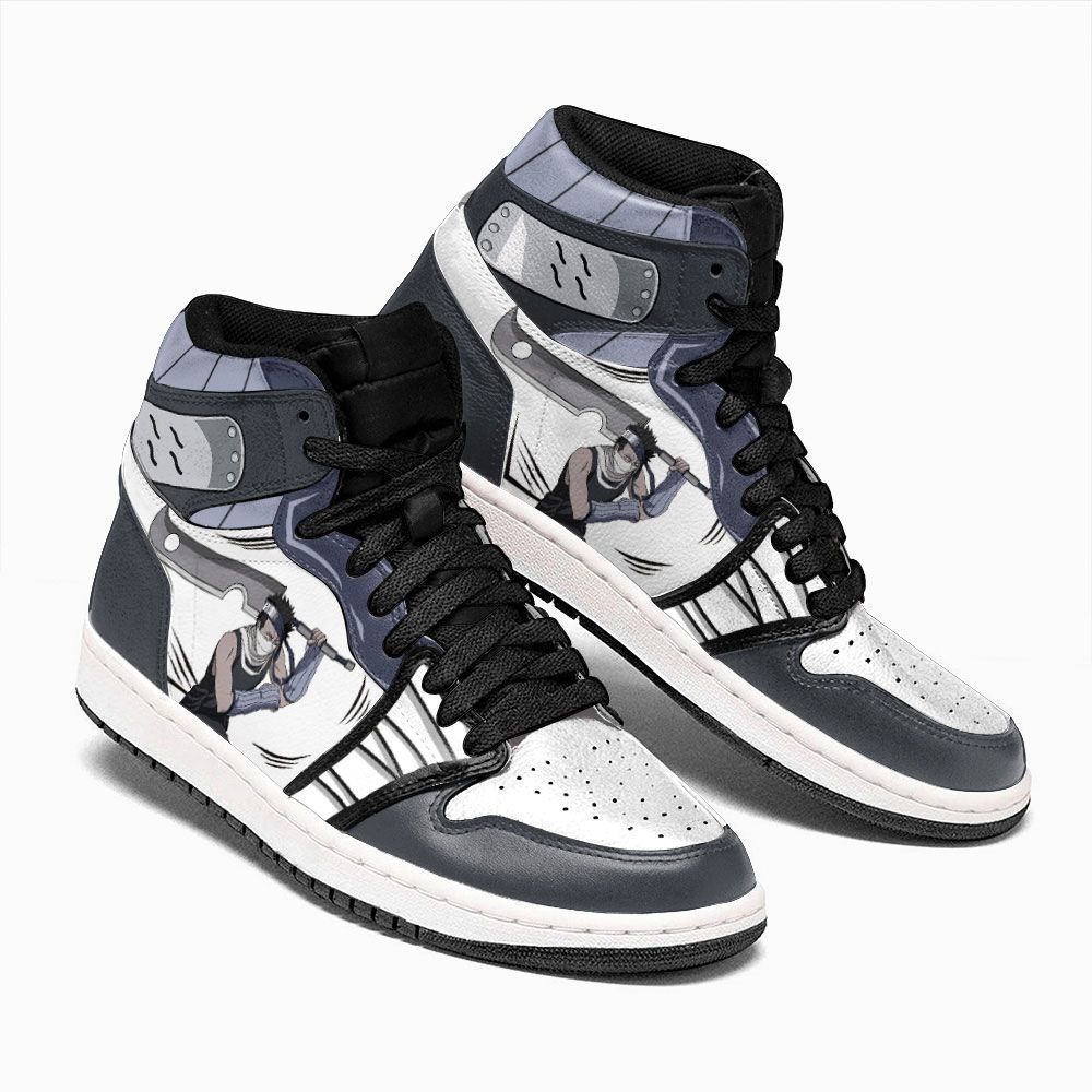 Zabuza Fight Naruto Custom Anime Air Jordan Shoes