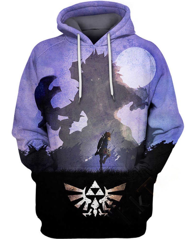 Zelda Breath Of The Wild Hoodie 3D