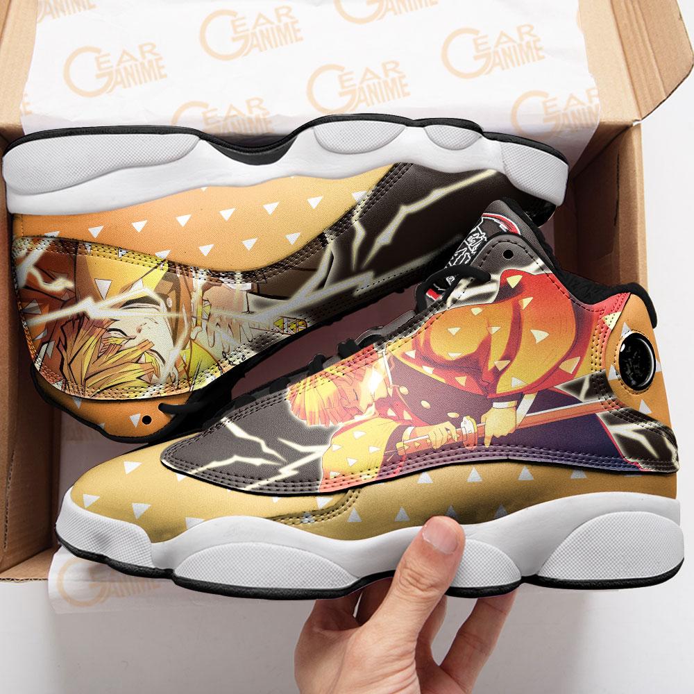 Zenitsu Agatsuma Demon Slayer Air Jordan Shoes
