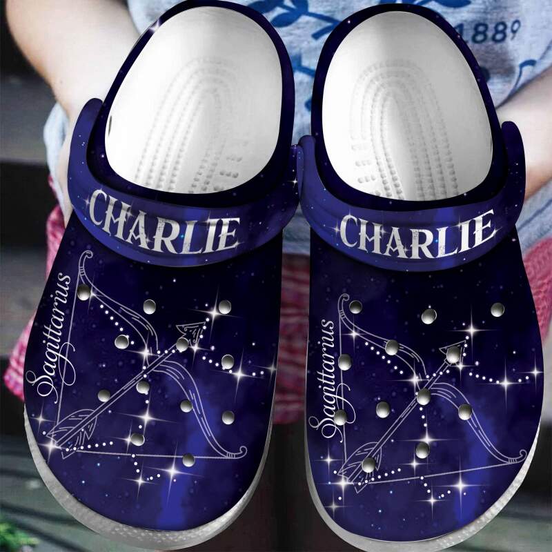 Zodiac Personalised Birth Month Crocs Clog Shoes