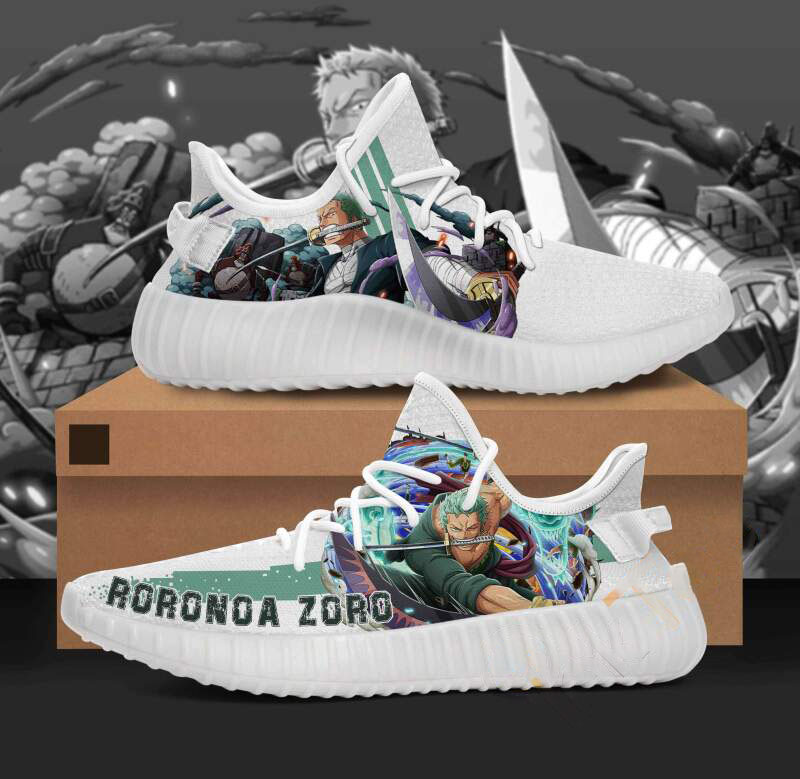 Zoro Character One Piece Anime Yeezy Boost